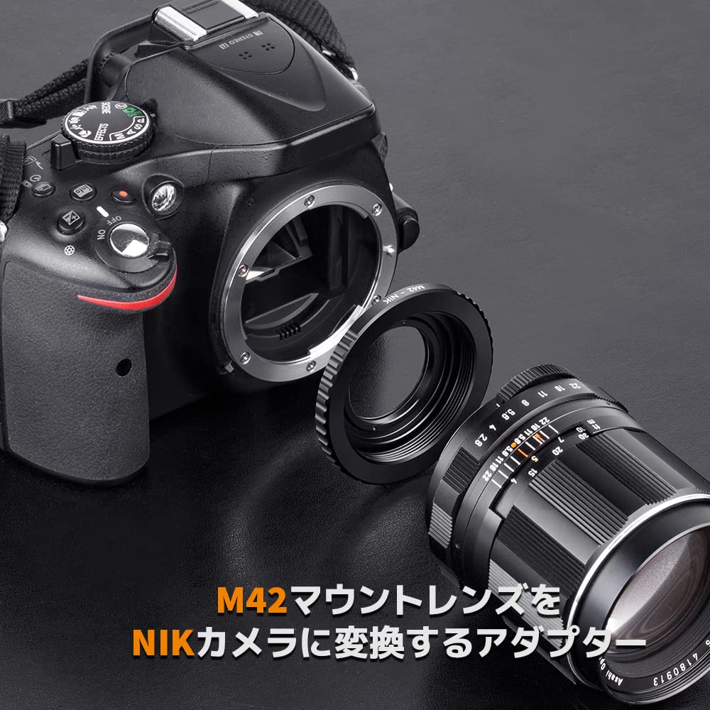 ニコンFマウントでm42レンズを楽しむ ニコンFマウントでm42レンズを楽しむ - メルカリ