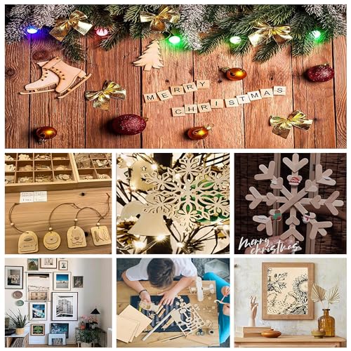 18 Pack Selected Basswood Sheets for Crafts-5 x 7 x 1/16 Inch- 1.5mm Thick Plywood Sheets - Balsa Wood Sheets -Unfinished Wood Boards for Laser Cutting, Wood Burning, Architectural Models, Staining