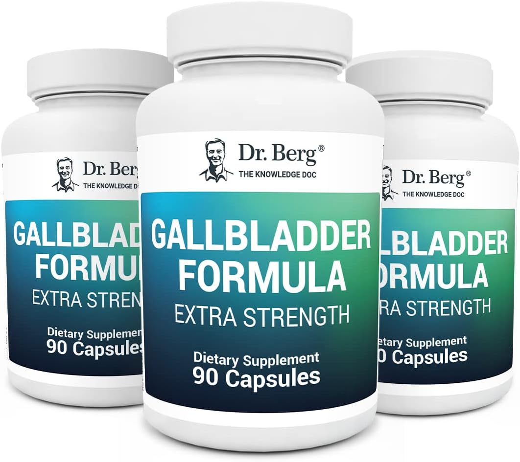 Dr. Berg Gallbladder Formula Extra Strength - Made w/Pu