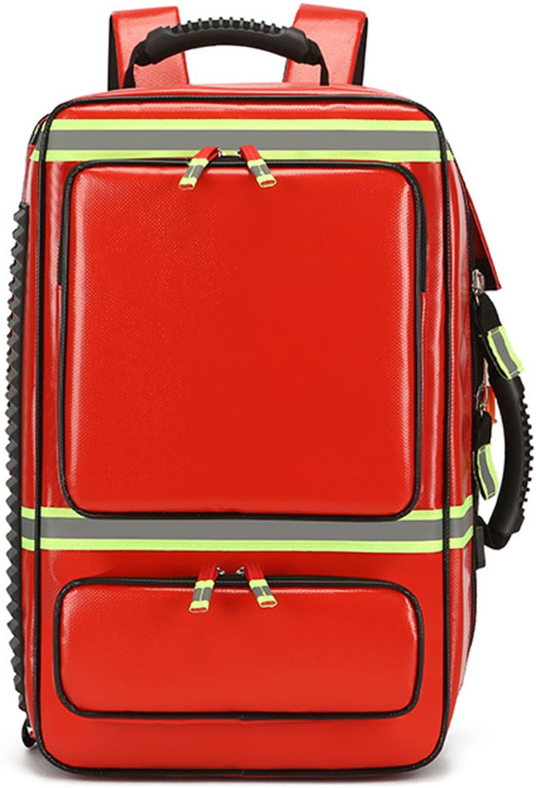 Mochila Emergencias Sanitarias con Carrello Ruote Rimovibile para EMT, Paramédicos,Enfermeras,Médicos Tácticos,Cuidado Hogar,Maletín Emergencias De Soporte Vital Viaje Acampada A,No Tie Rod