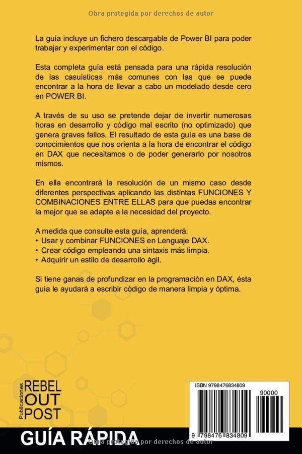 Vista 2 de 180 CASOS RESUELTOS EN LENGUAJE DAX POWER BI Inteligencia de Negocio (Guía rápida Lenguaje DAX) (Spanish Edition)