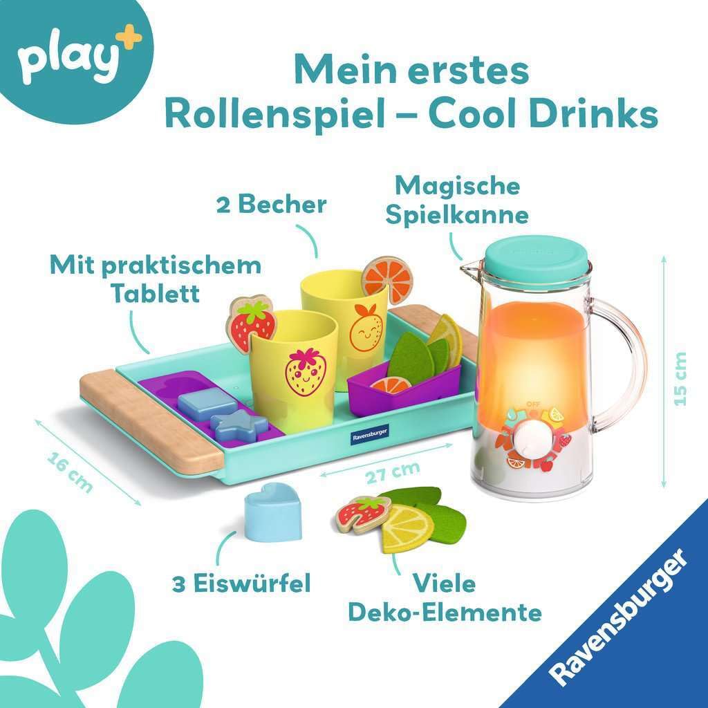 Play+ Getränke-Spiel-Set: Cool Drinks - ab 1,5 Jahre