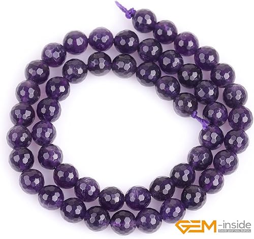 Miniatura 470 de GEM-Inside Red Orange Carnelian Gemstone Loose Beads Natural Energy Power Beads for Jewelry Making Round Faceted 8mm 15