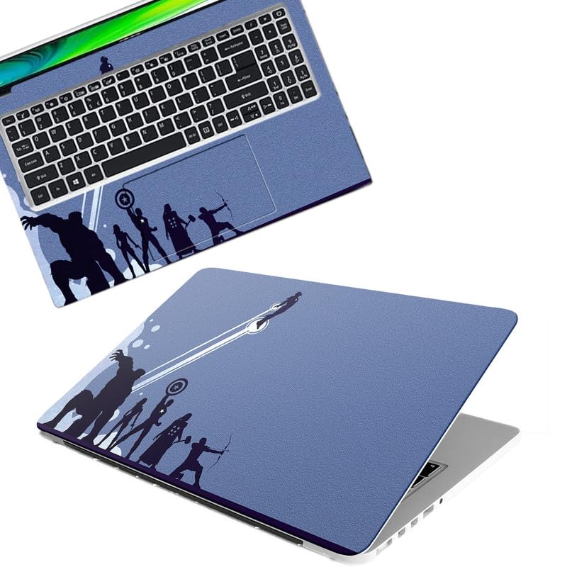 Avengers BL Full Body Vinyl Laptop Skin/Sticker/Cover Upto 15.6 Inches Laptops Laminated-Removable-HD Quality Compatible for Hp-Dell-Sony-Lenovo-Asus etc.(15×10 Inches) Avengers BL Full Body Vinyl Laptop Skin/Sticker/Cover Upto 15.6 Inches Laptops Laminated-Removable-HD Quality Compatible for Hp-Dell-Sony-Lenovo-Asus etc.(15×10 Inches)