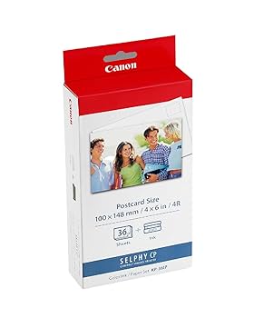 Canon KL-36IP 3P ✕ 3箱 Amazon.com: Canon KP-36IP Paper Pack for Canon Printer (36