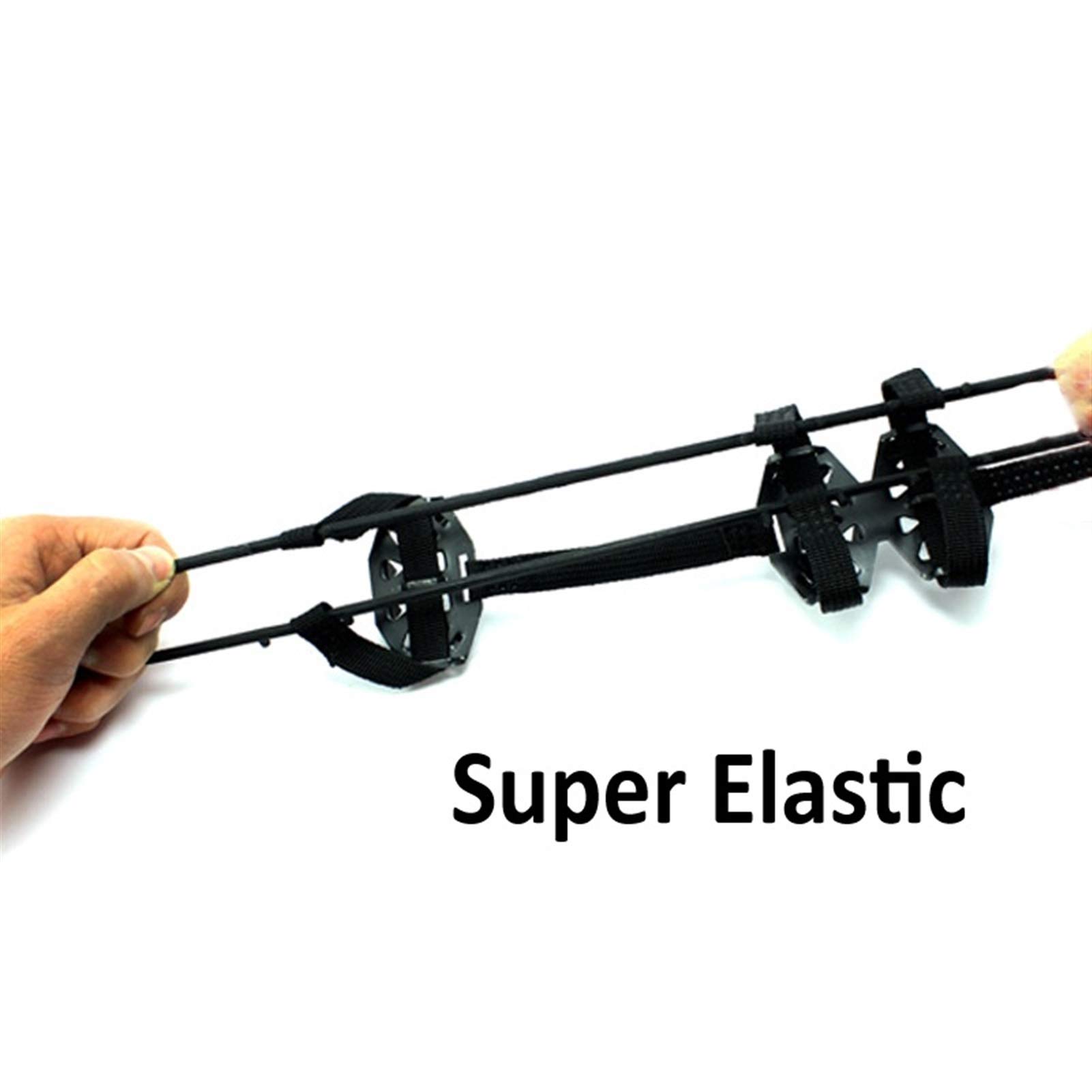 Rutsch Schuhspikes 24 Zähne Eisgreifer für Schuhe Frauen Männer rutschfeste Steigeisen Gripper Spike Grips Stollen Für EIS Schnee Klettern Wandern (Shoe Size : L Size)