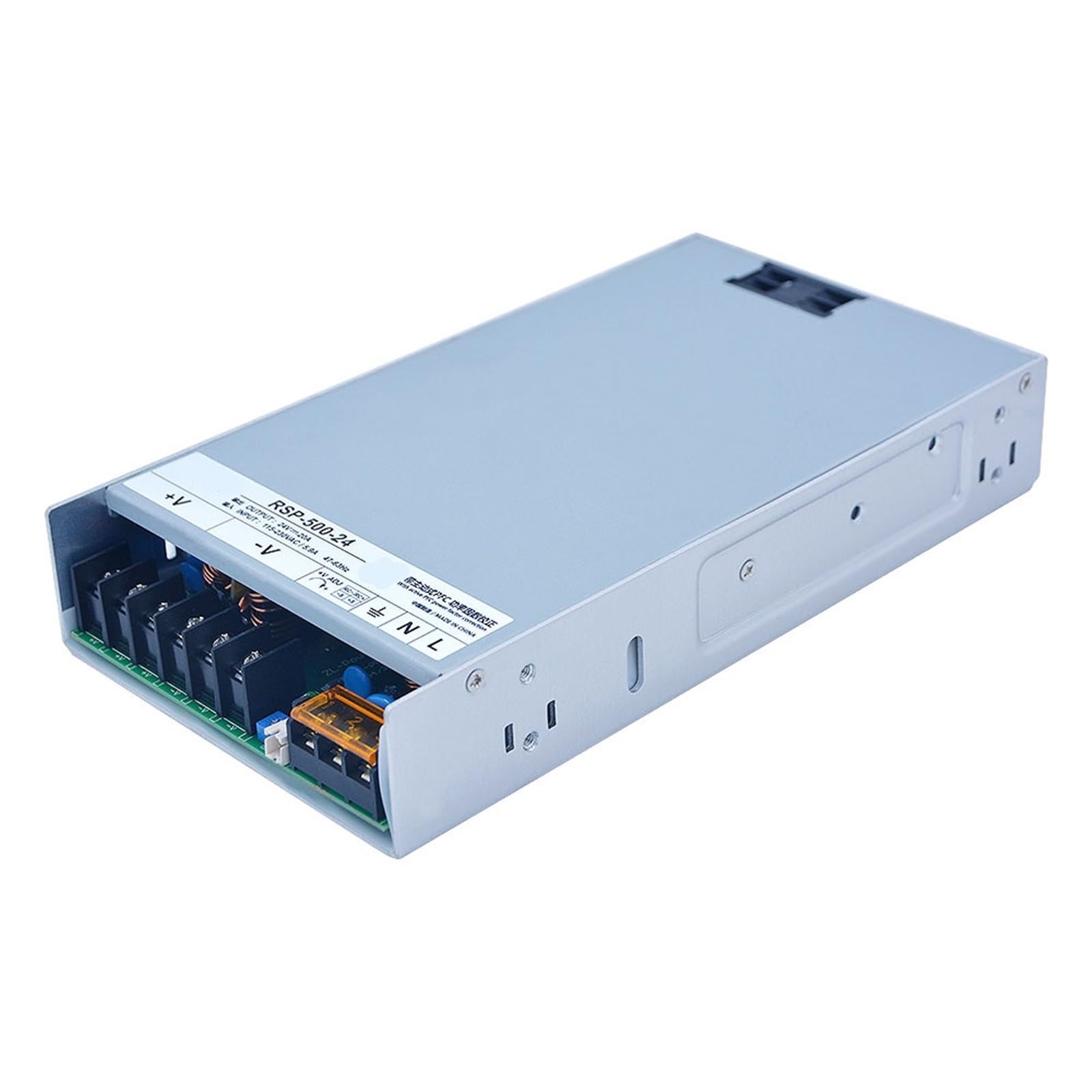 FCARUMIQP RSP-500-24 500W 24V 20.8A Modular Power Supply 1Pcs