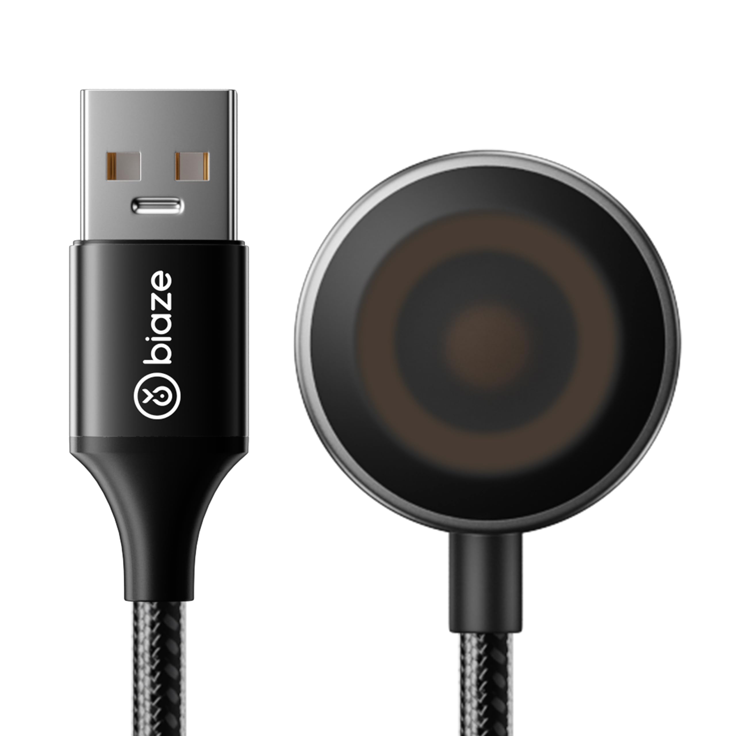 Biaze iWatch Charger USB, Compatible with iWatch 10/9/Ultra 2/8/7/6/SE/5 Series iWatch Accessories Quick Magnetic Charger Base