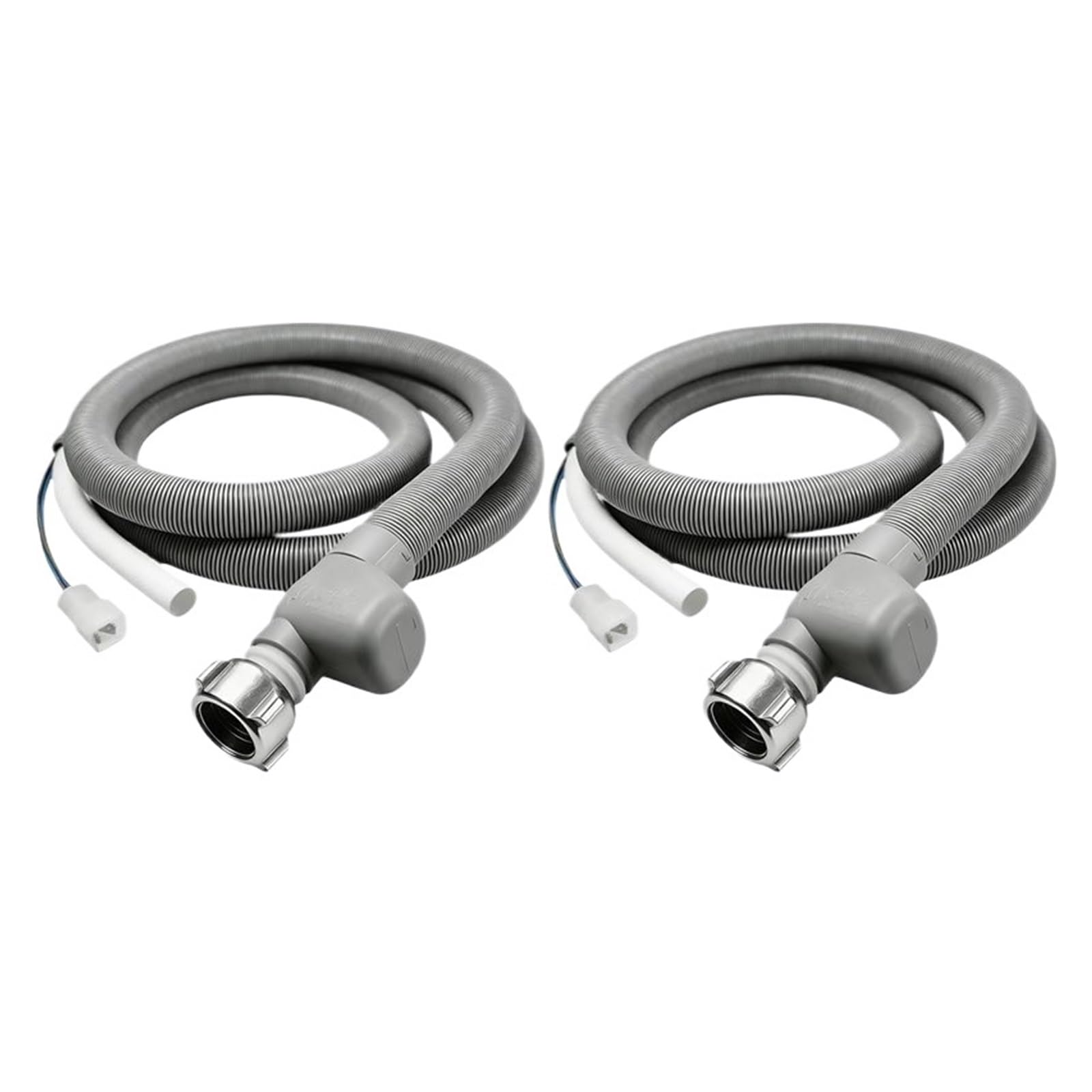 2 Pack Aquastop Inlet Hose, 1.85M Universal Water Stop Hose for Dishwasher & Washing Machine, 3/4 Inch Explosion-Proof Replacement Hose