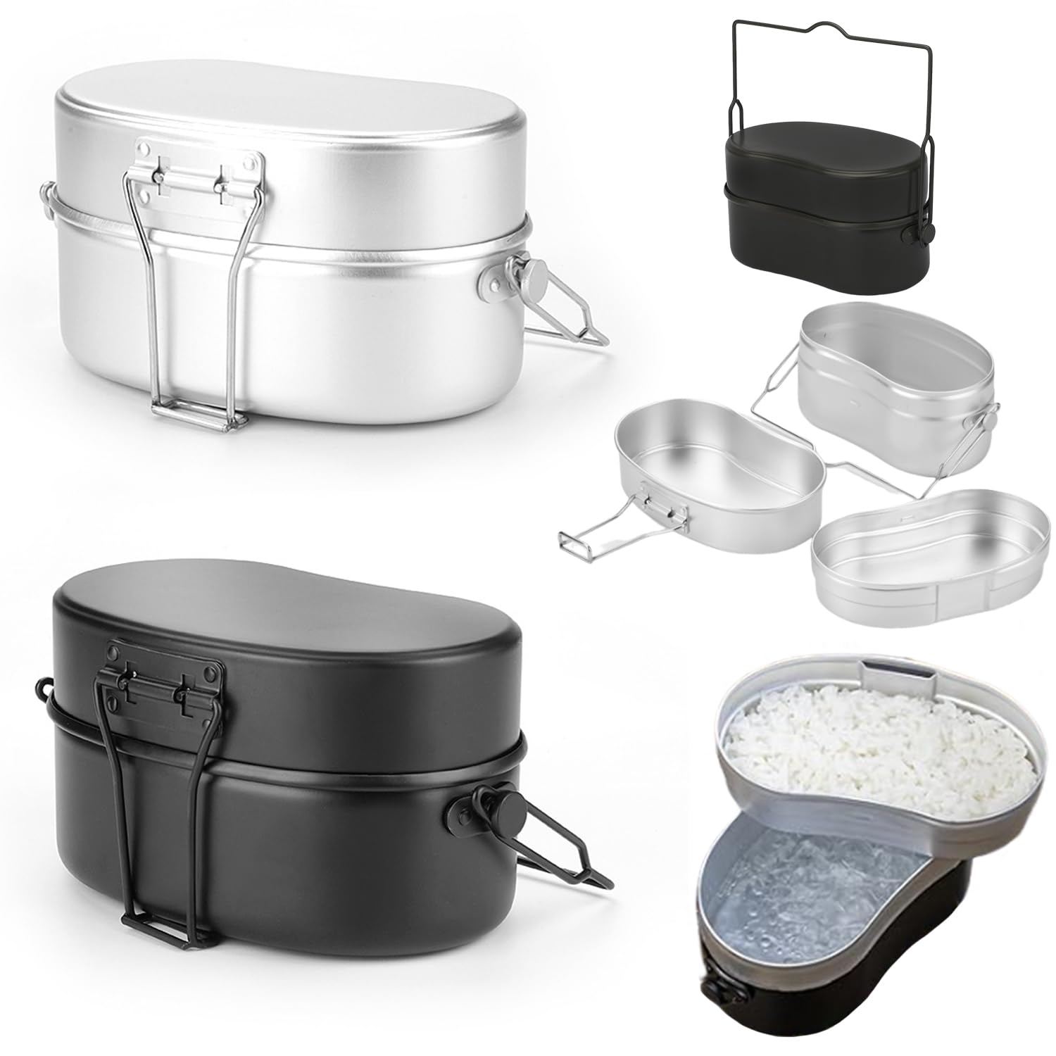 Amazon.co.jp: 戦闘飯盒2型 メスティン 飯盒 兵式飯盒 キャンプ飯 
