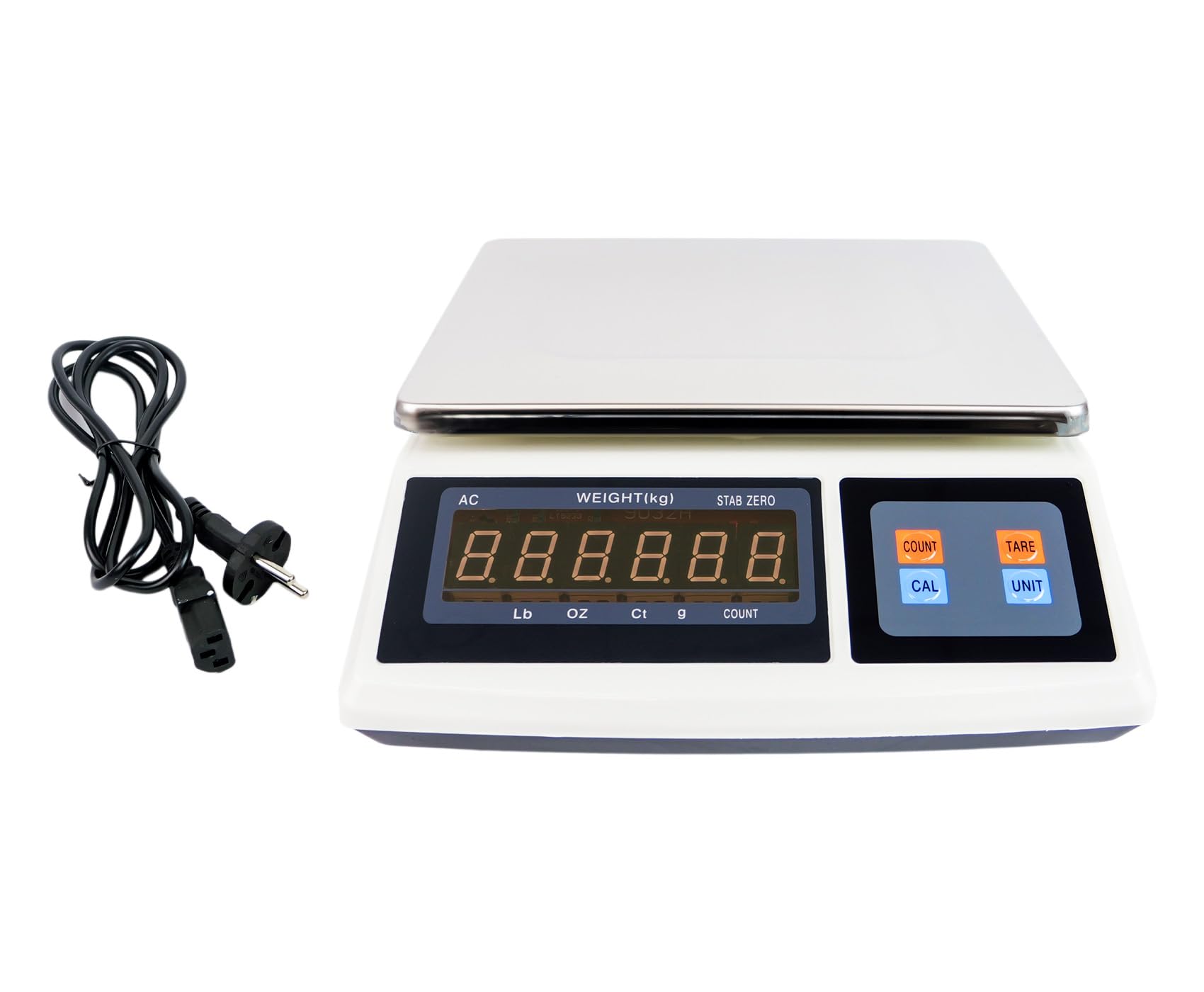 Plattformwaage, Tragkraft bis zu 15 kg, Elektronisch, Digitalanzeige, Energiesparmodus, Genauigkeit +/- 0,5 g, HDWR wagPRO-S15