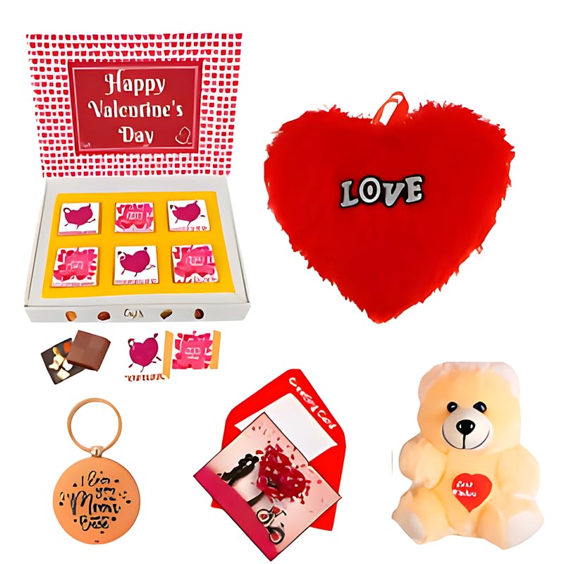 Premium Chocolate Box – Assorted Truffles, Bonbons & Rich Chocolate Bars (PACK OF 6)-image-38