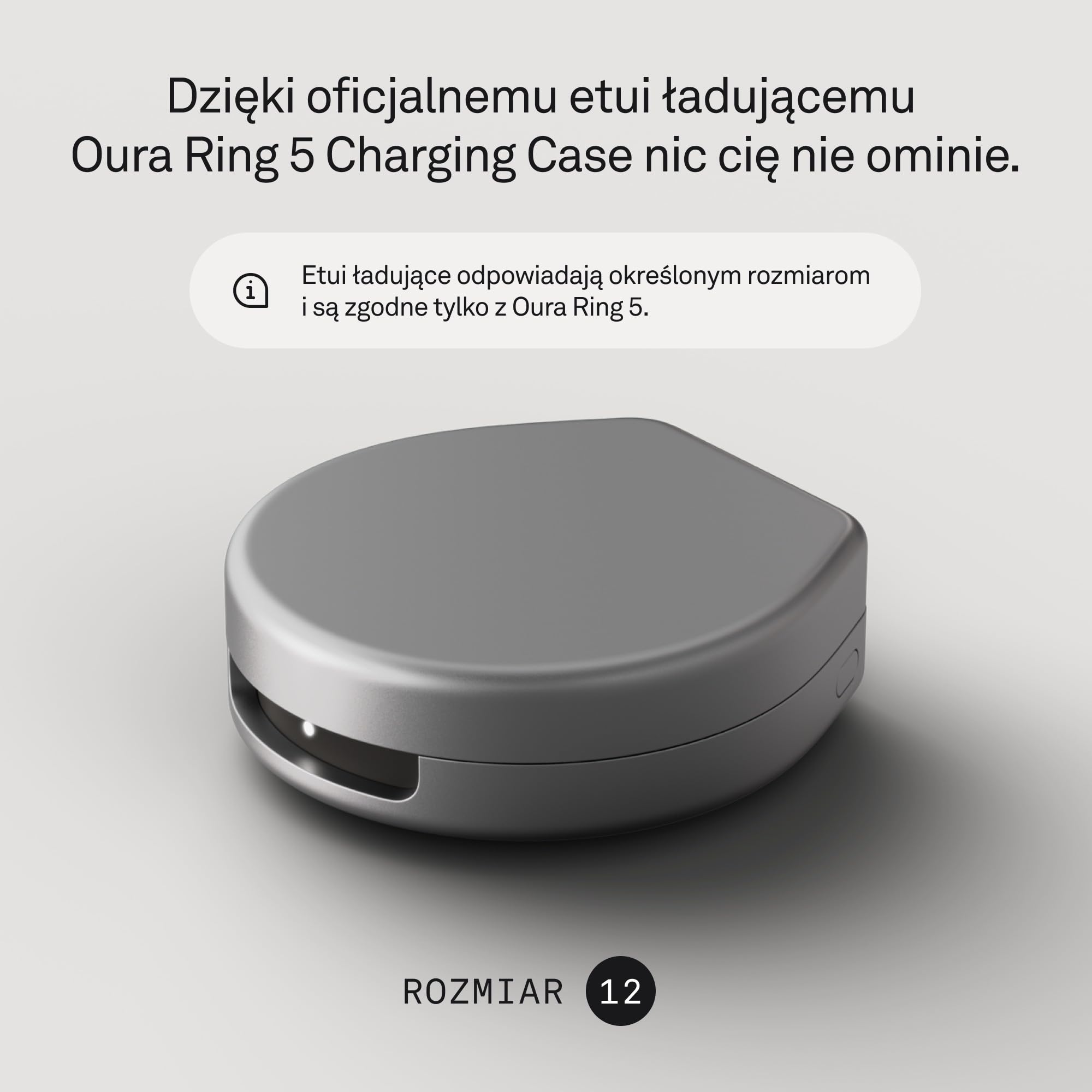 Oura Ring 5 - Portable Charger - Size 12