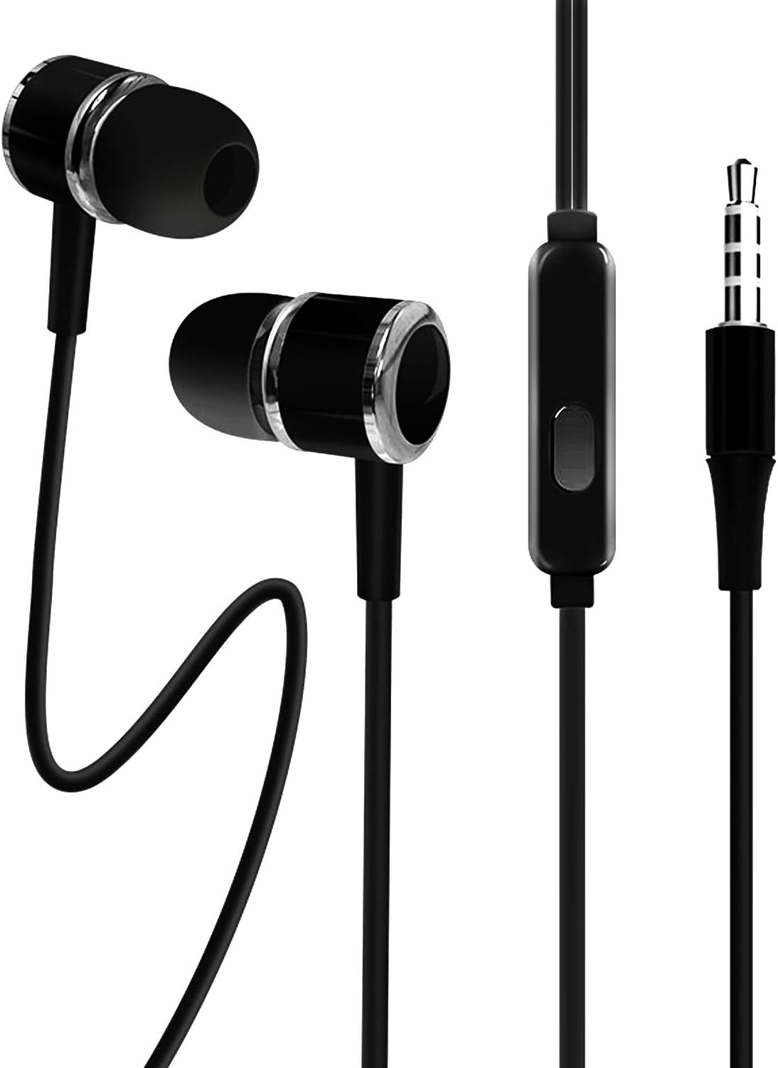 CZARTECH Wired Earphones, Powerful Bass, HD Sound Quality Earphones, Tangle Free Cable, Comfortable in Ear Fit, with 3.5 mm Jack