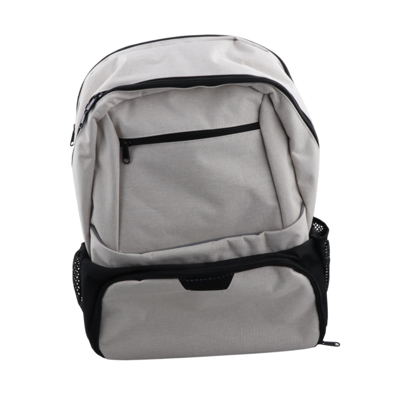 SECRET DESIRE Creations Tennis Bag Large with Glasses Strap with Hook Lightweight Badminton Backpack Beige-picture-15