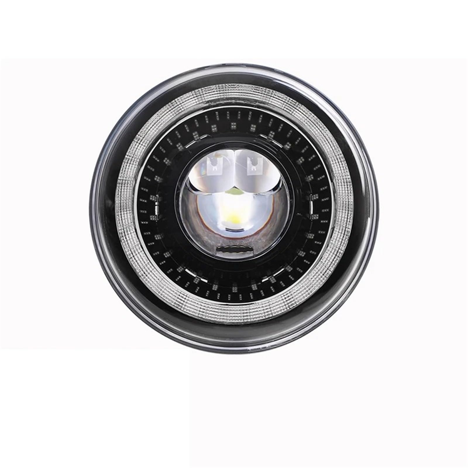 Fari Anteriori Fari LED H4 7 Pollici PeAuto 4x4 Per Lada Per Niva Angel Eyes Per Jeep Per Wrangler Per Fuoristrada Per Suzuki Per Samurai Per Toyota