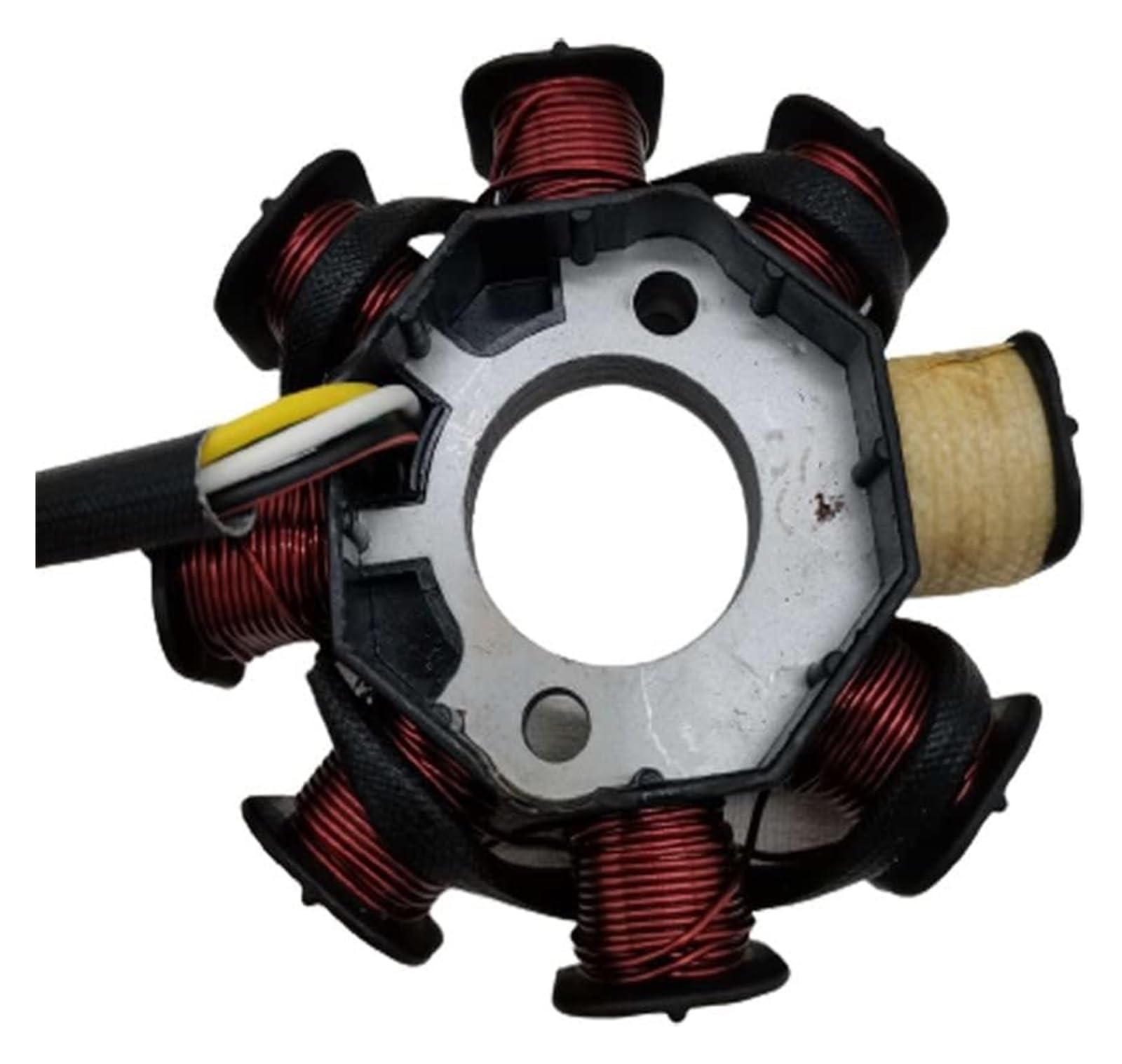 pour B311 pour GY6-125 AC pour VTT Pièces Moto Régulateur De Tension Stator Bobine D'allumage Magnéto 8 Pôles Bobine Magnéto Stator