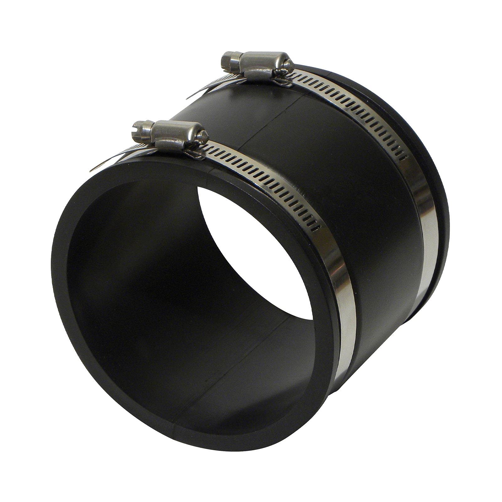 Straight Rubber Coupler 110mm Underground Drainage Pipe Fittings Bend Trap Gulley Socket Grid Coupler