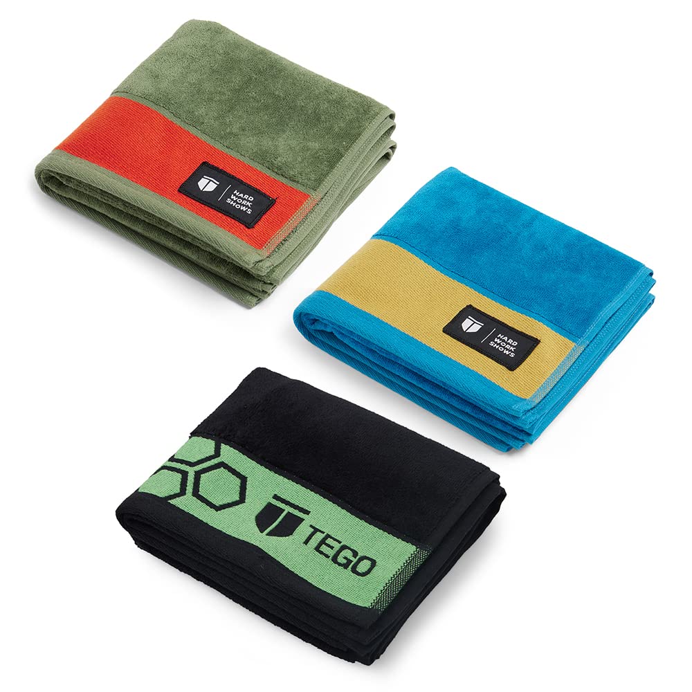 TEGOfit+ Antimicrobial Sports Towel - Multicolored