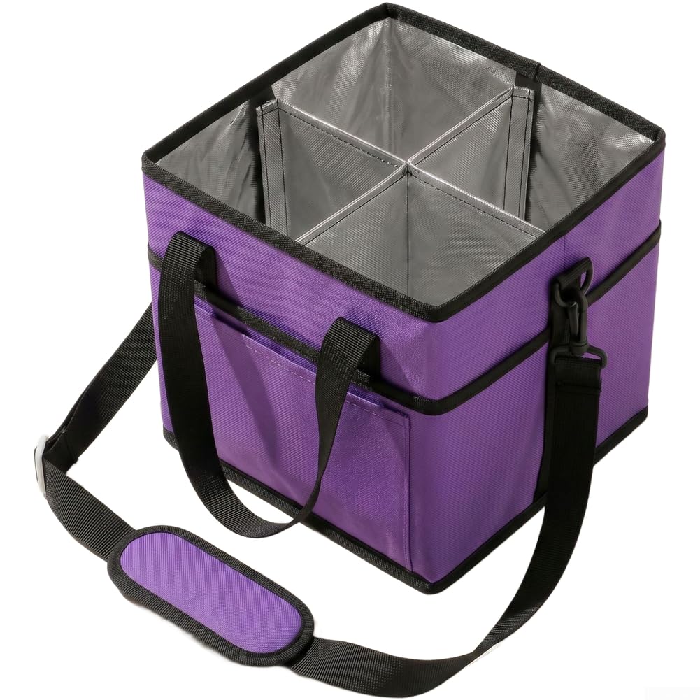 Bolsa Isolante 20x20cm al Agua Exterior Bolsa Isolante 20x20cm(Purple)