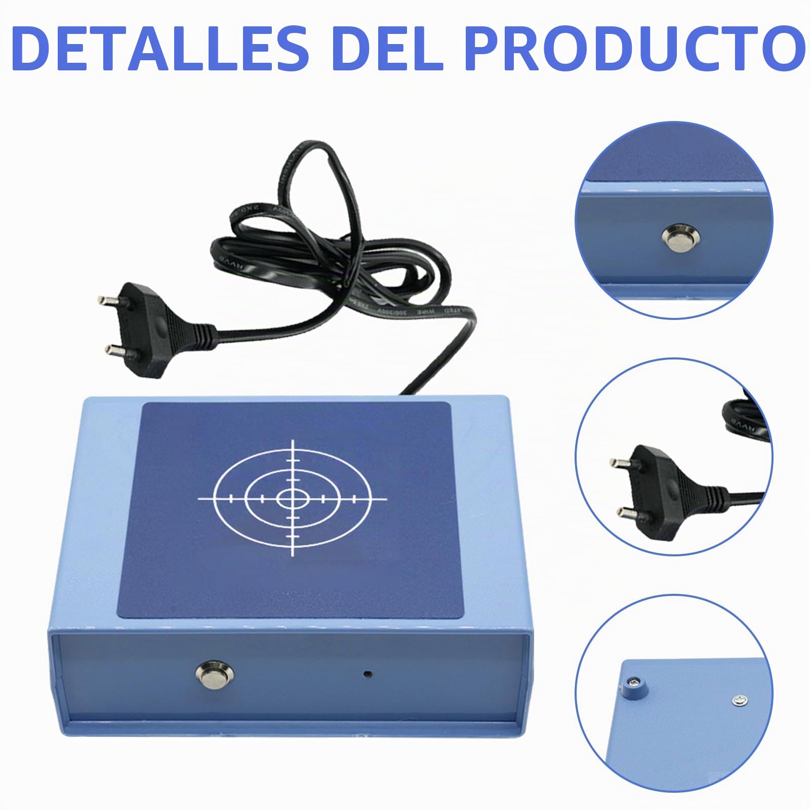 Desmagnetizador de Reloj, Desmagnetiza Eléctrica Herramientas Desmagnetizadoras Herramienta Desmagnetización Reparación Relojes Mecánica para Relojes Mecánicos de Cuarzo 220V