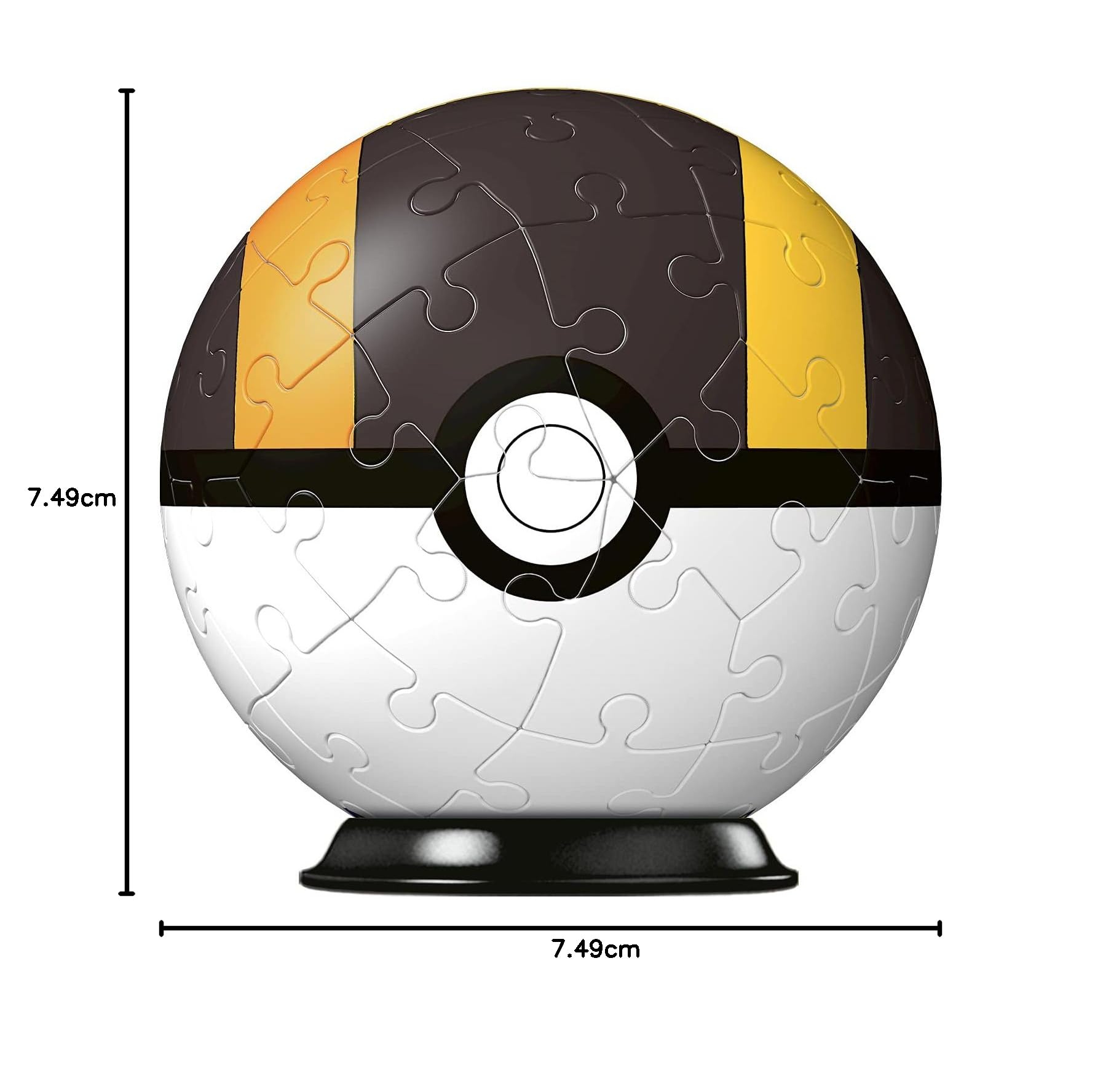 Puzzle 3D Kula: Pokemon czarna