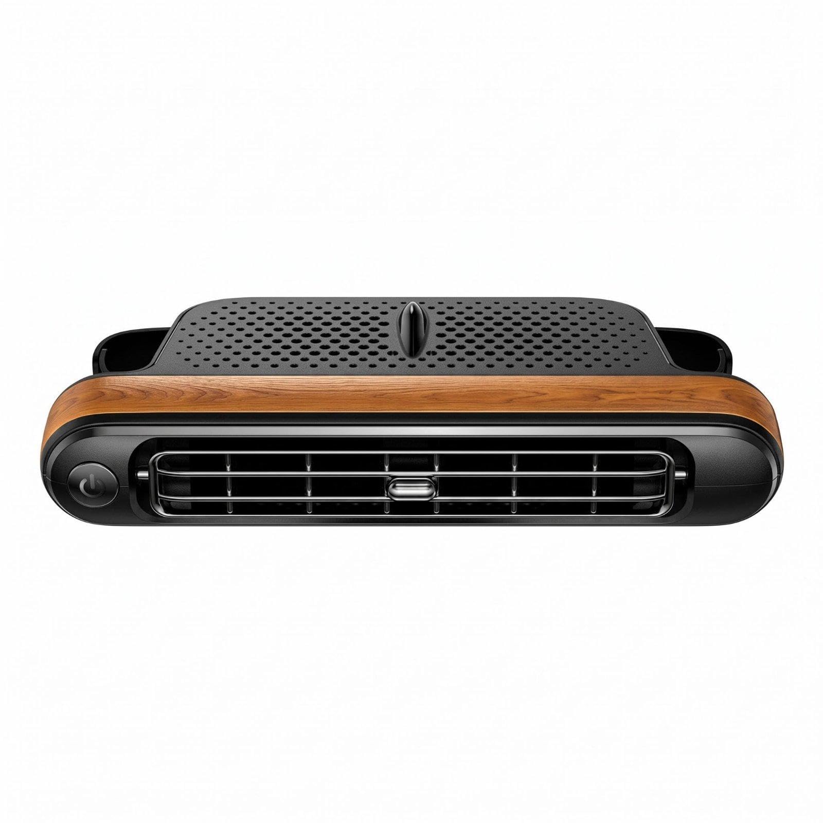 Cooling Fan Strong Air Movement Fan USB Powered Auto Accessory for Vehicle Wood Grain Cf04-usb-image-41