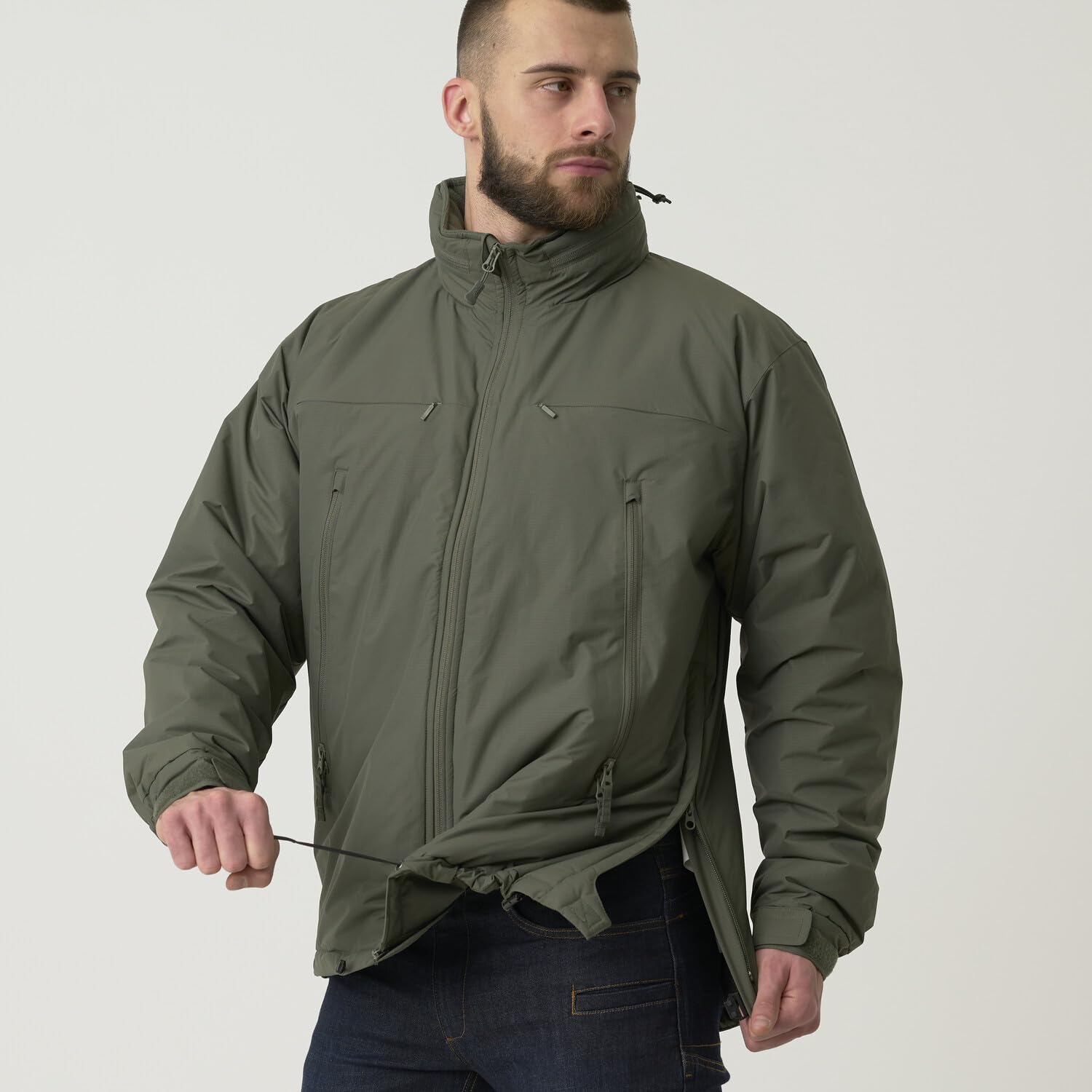 Helikon-Tex Husky Tactical Veste d'hiver – ClimaShield Apex 100 g – Noir