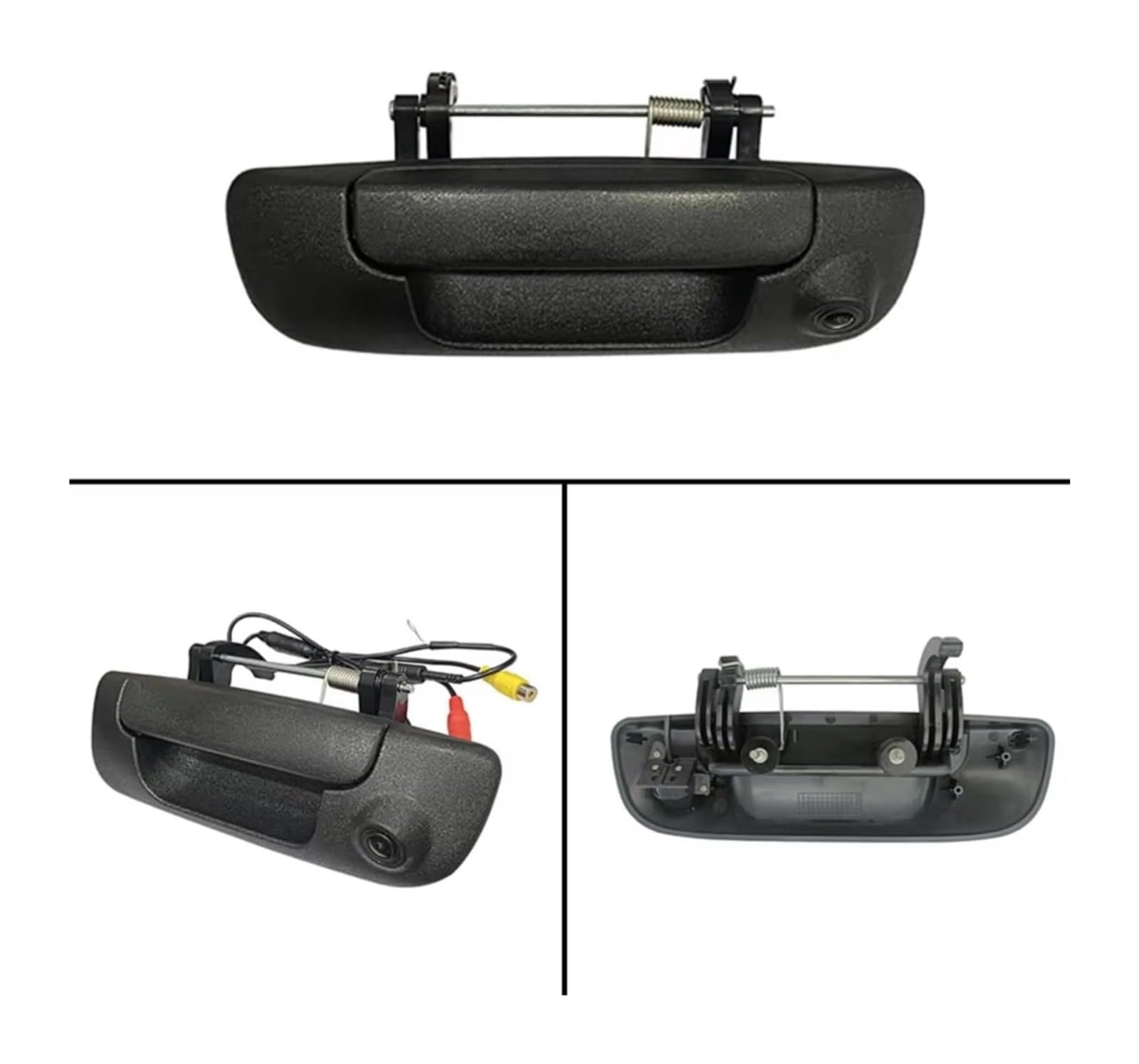 para Dodge para Ram 1500 2500 3500 2002-2008 Cámara De Visión Trasera HD Impermeable Manija Maletero Portón Trasero Cámara de Respaldo(Dynamic Trajectory)