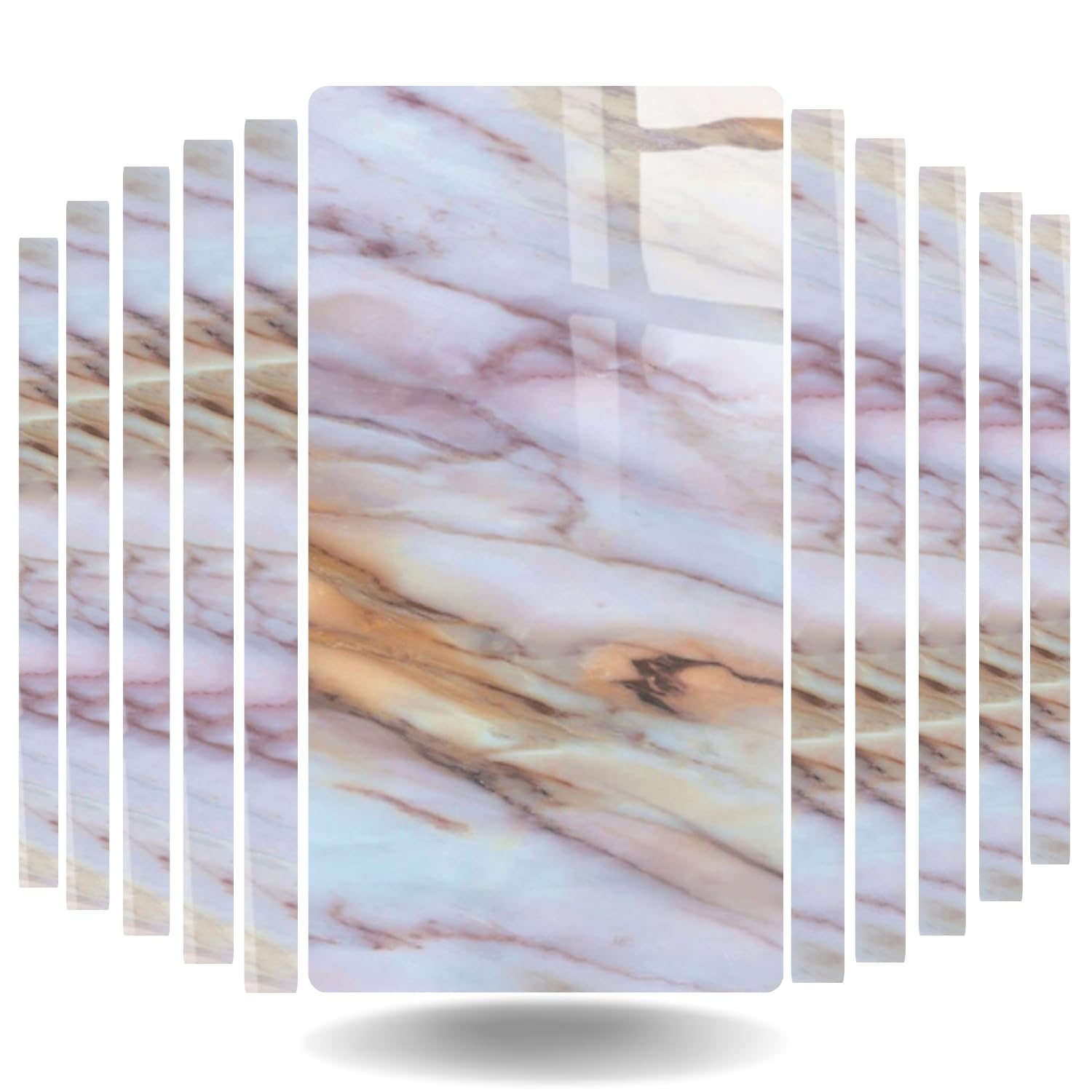 HOMEMATES Self Adhesive Tile Pattern PE Foam Wall Stickers Real Marble Tile Designed Wall Panel 30 x 60 cm, Count of (20, Black Marble) (B0CX4TT9W5) Amazon Price History, Amazon Price Tracker