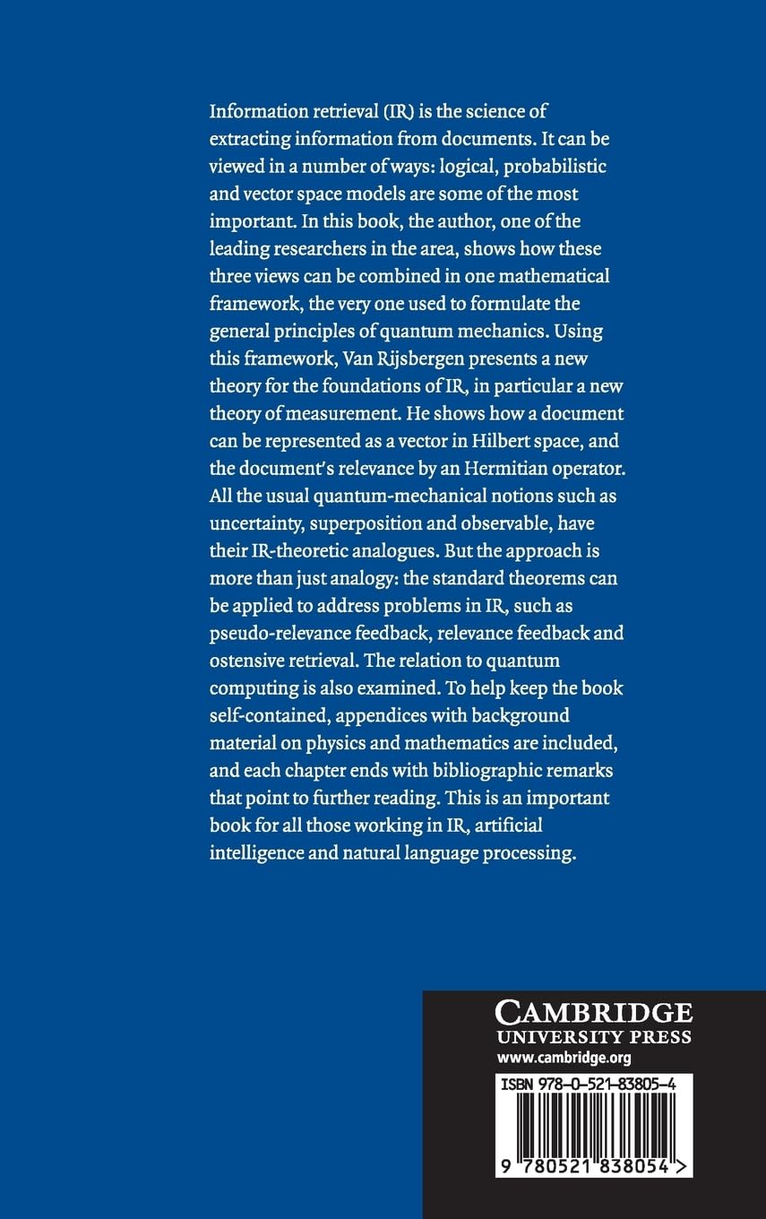 The Geometry of Information Retrieval