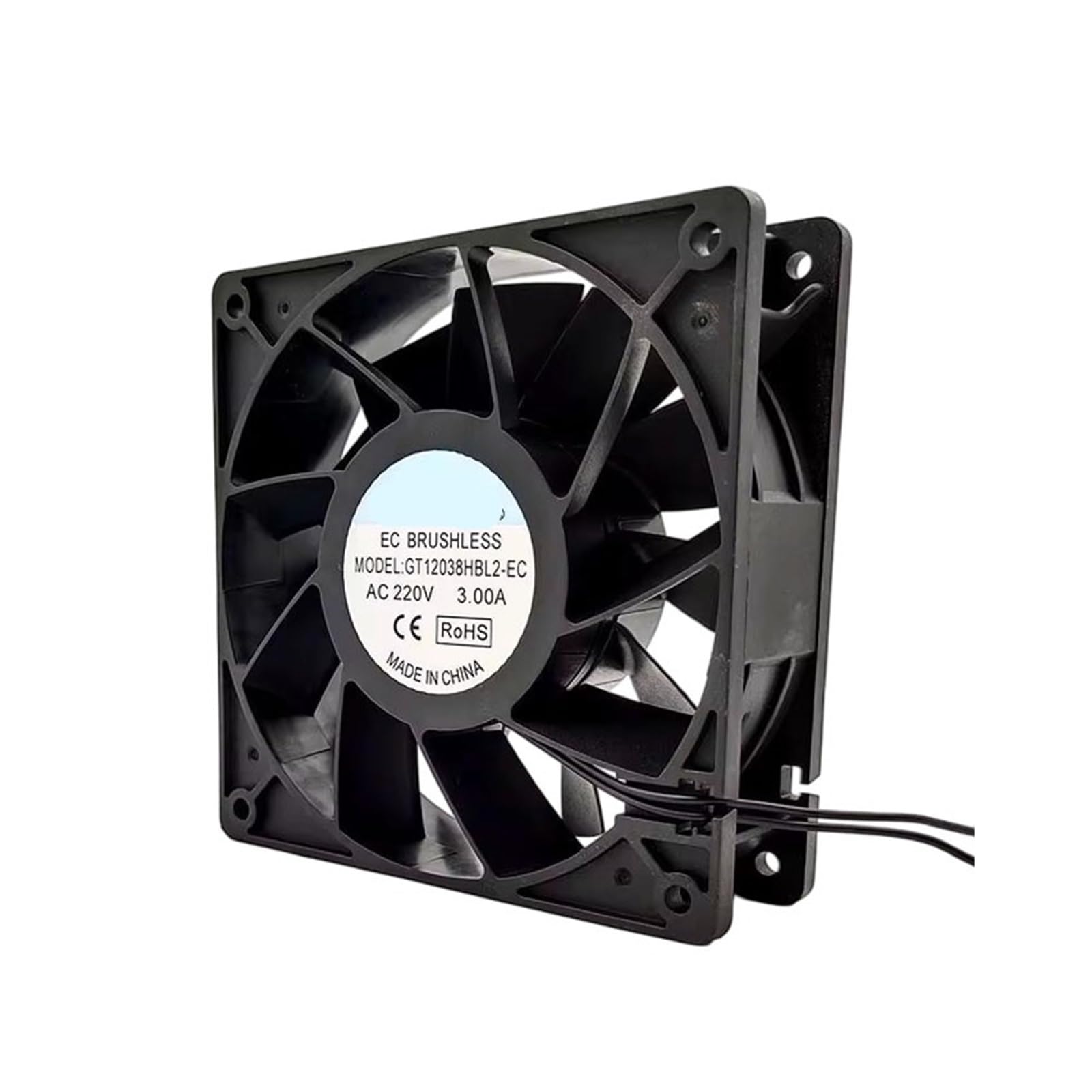 OKEWGHFL GT12038HBL2-EC 220V 3.00A 12038 120 * 120 * 38mm 12cm COOLING FAN RADIATOR