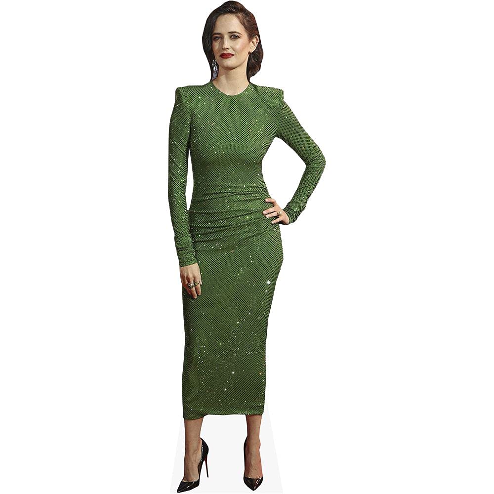 Eva Green (Green Dress) Silhouette en Carton Taille Mini : Amazon.fr:  Cuisine et Maison