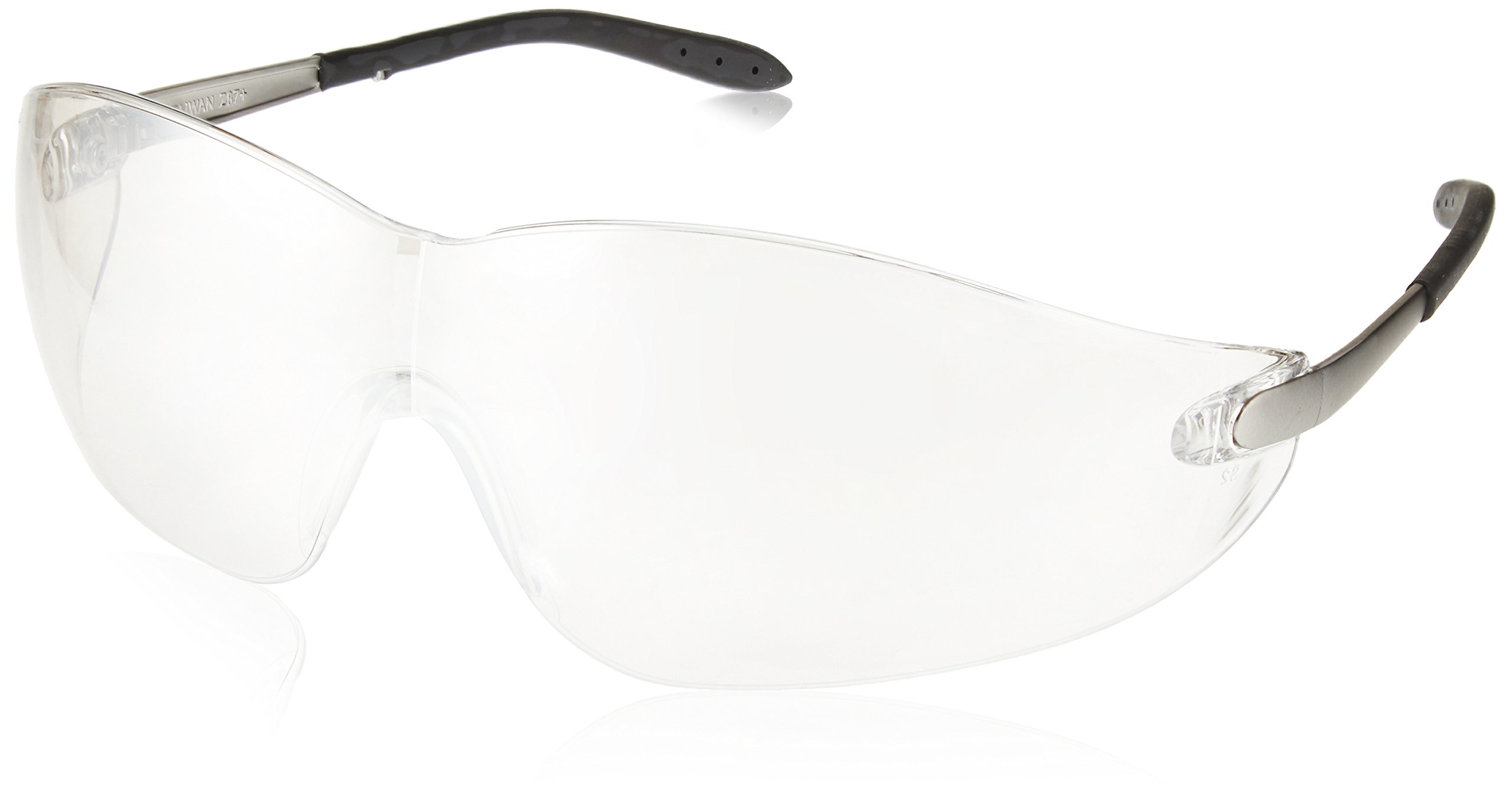 Amazon.com: MCR Safety S2119 Blackjack Safety Glasses with Chrome
