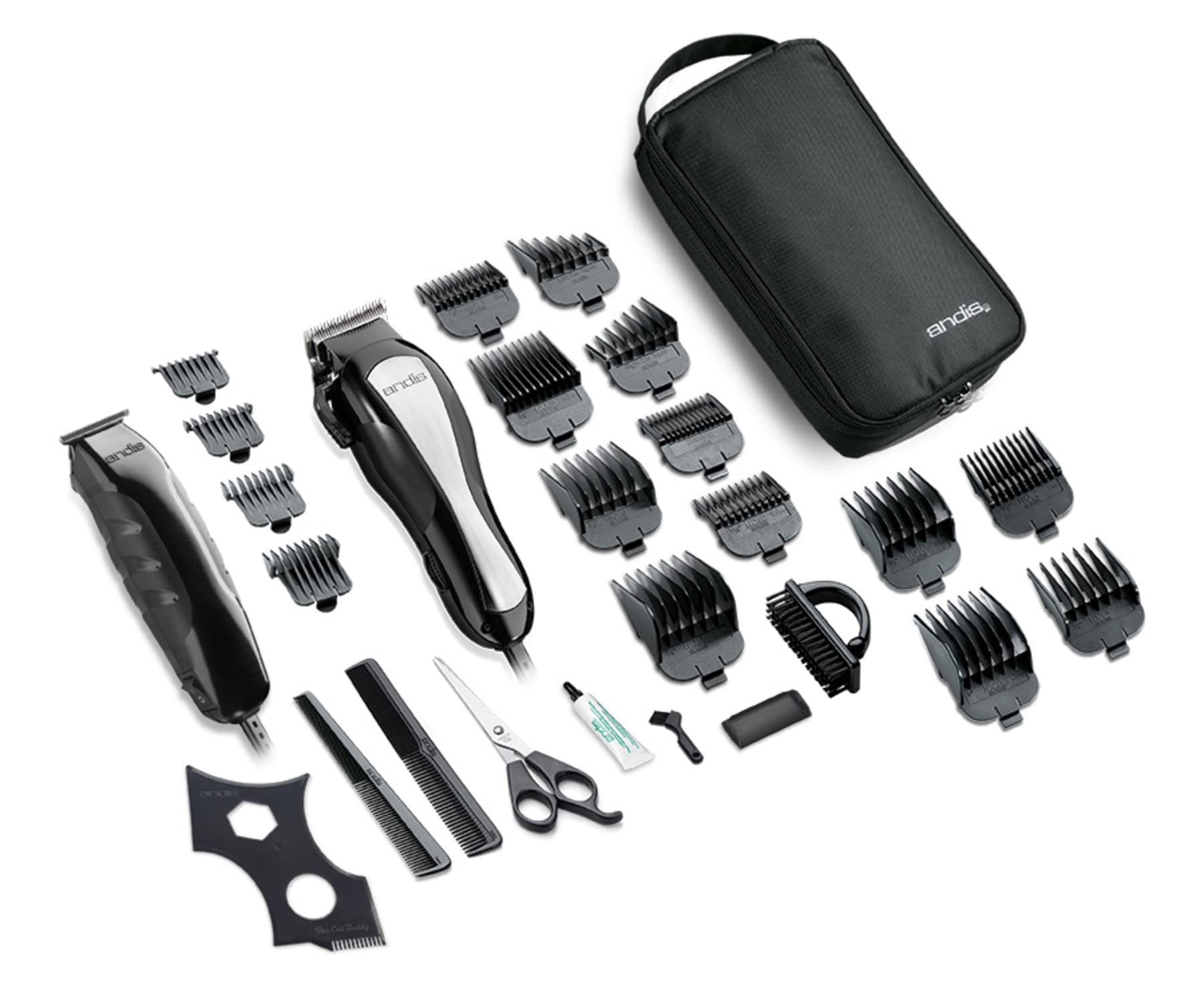 Andis 68135 Headstyler/Headliner Clipper & Trimmer Kit CarbonSteel