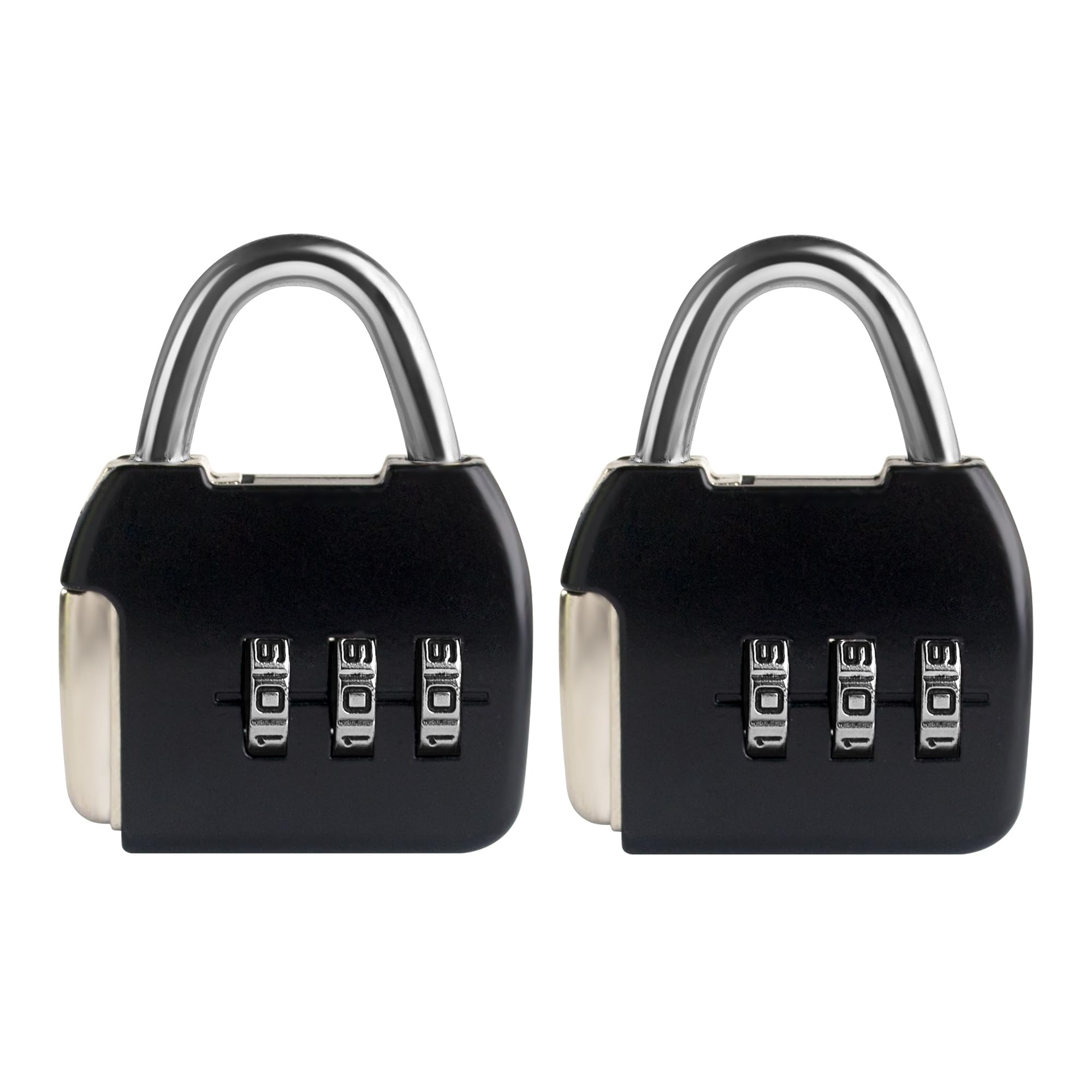 UP Security Small Combination Lock, 3 Digit Combination Padlock, Travel Luggage Locks, Combo Lock with Code for Suitcase, Mini Locker, Bag, Tool Box,