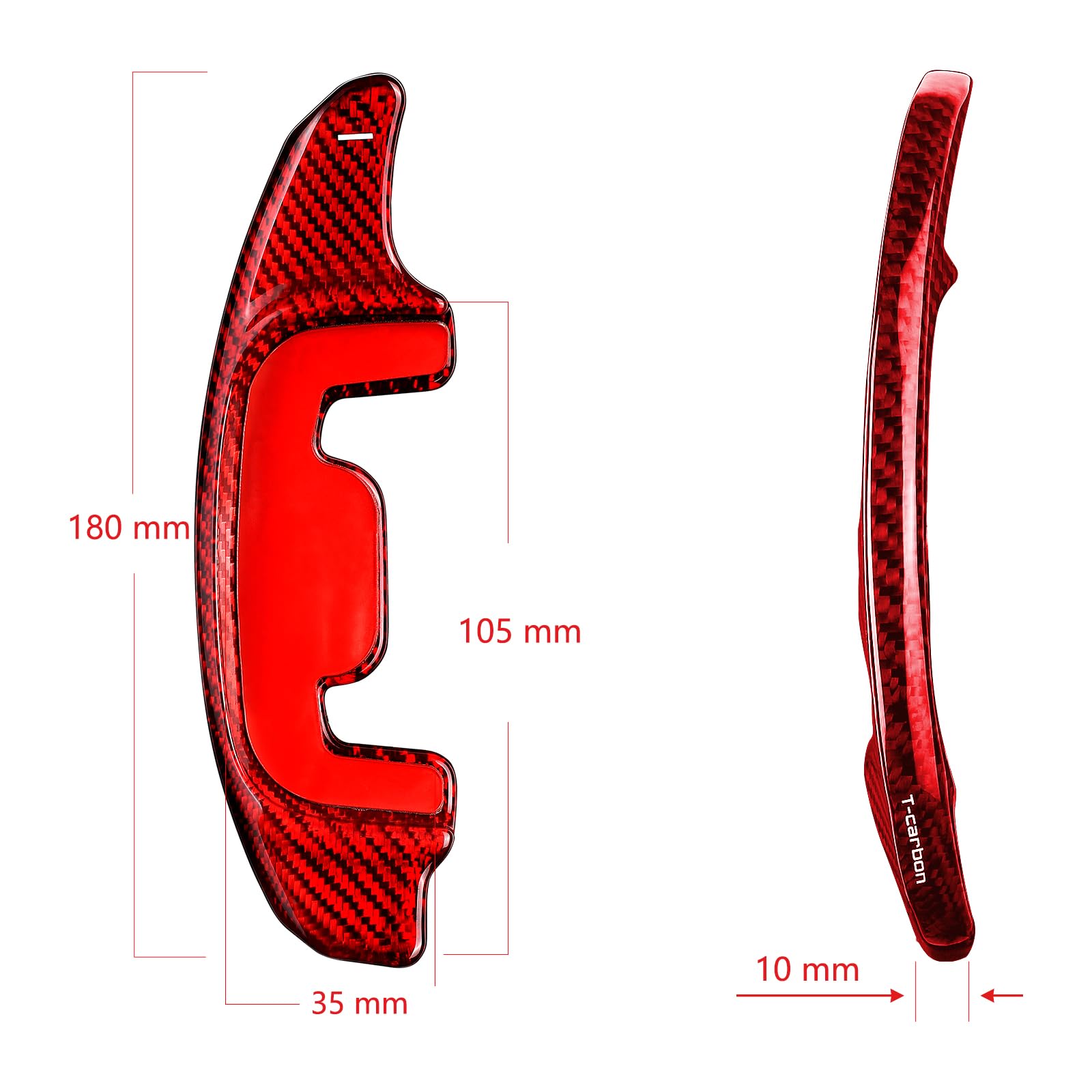 Amazon.co.jp: T-Carbon カーボンファイバーステアリング