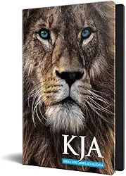 Bíblia King James Atualizada Slim Capa Dura Leão Adonai
