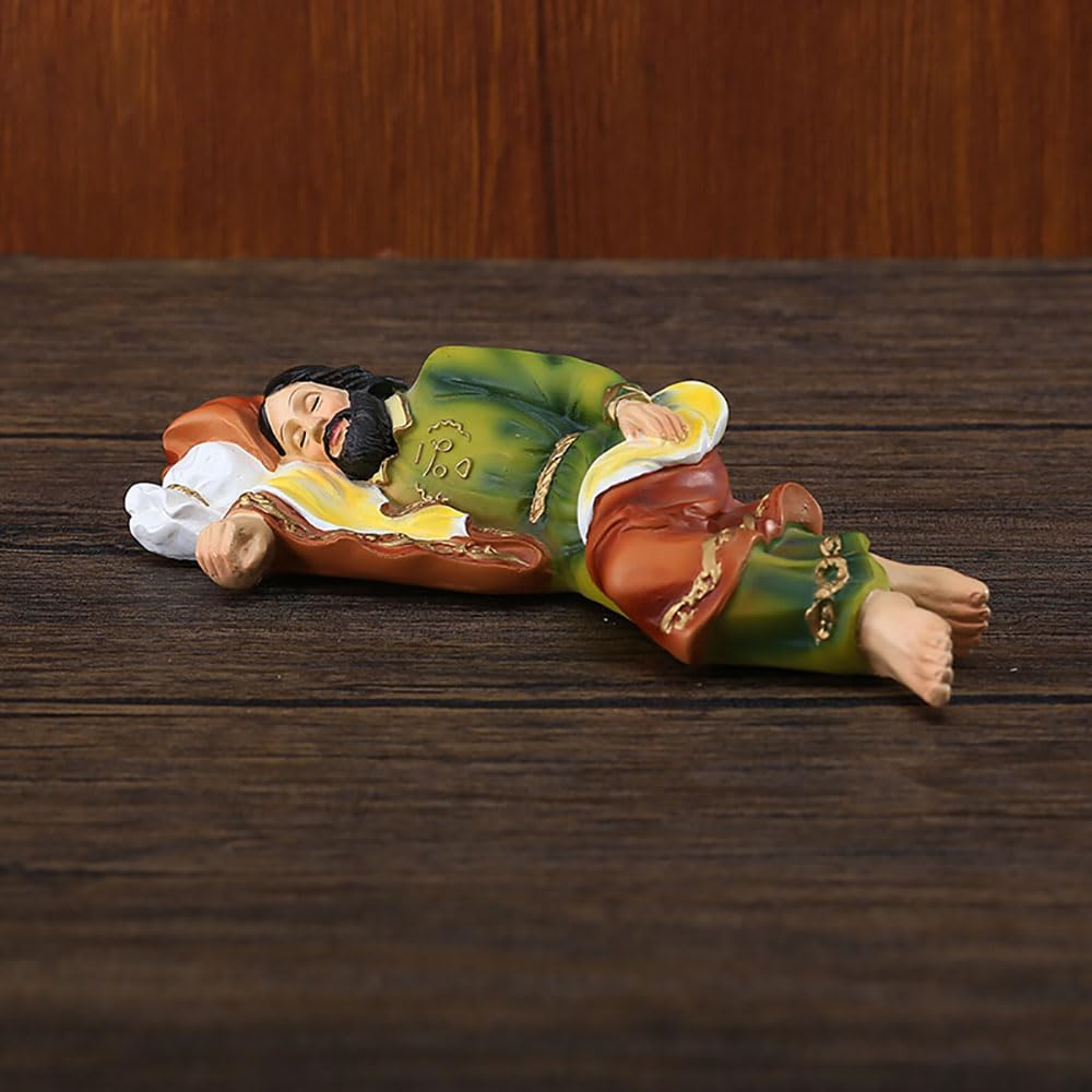 Amazon.co.jp: Lllunimon 7.9インチの眠っているセントジョセフ像