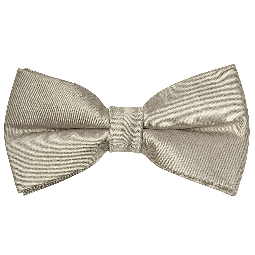 Ties R Us Boys Dusty Sage Pre Tied Satin Bow Tie Age 4-7