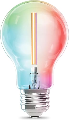 Miniatura 2 de Feit Electric Bombilla LED inteligente, equivalente a 40 W, cambio de color, regulable, funciona con Alexa y Google Home, habilitado para Wi-Fi,