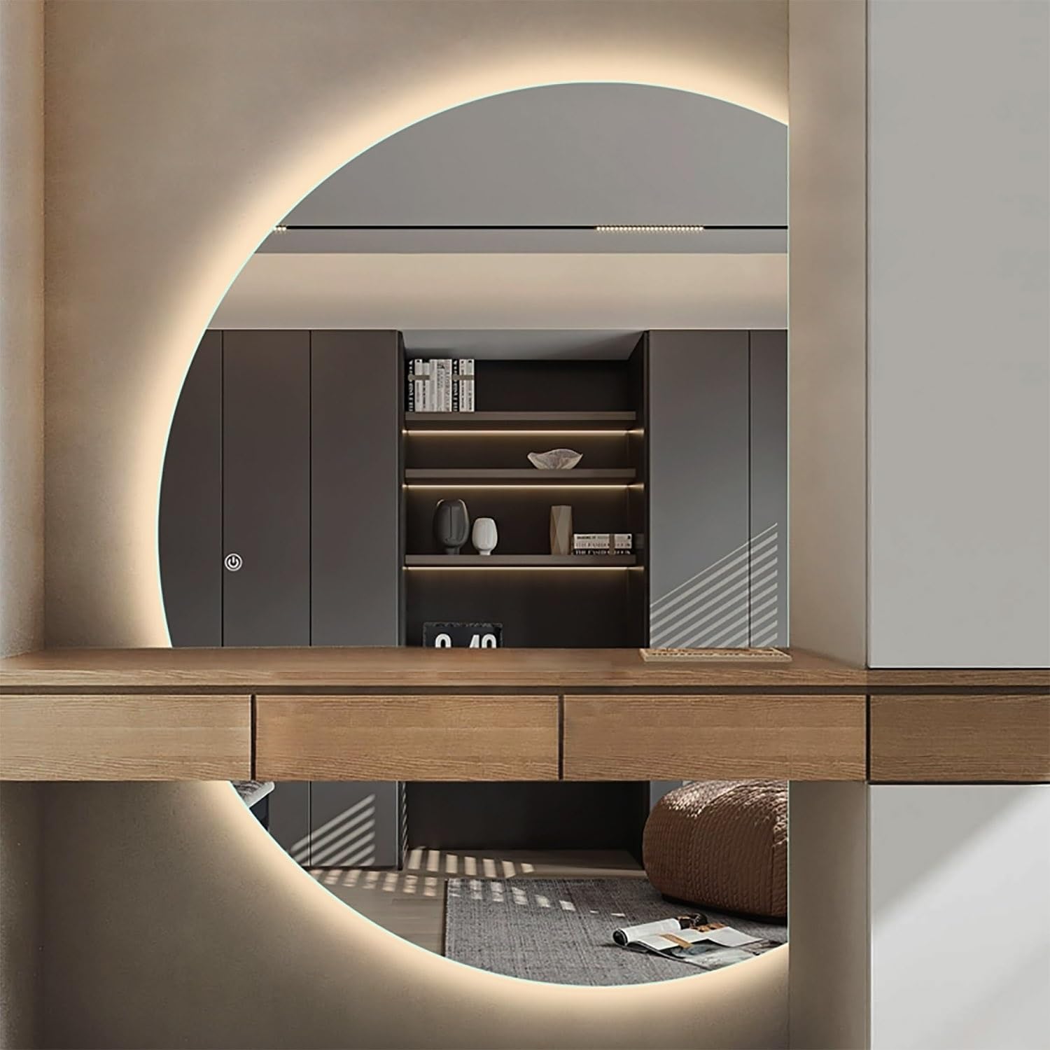 FGXHHS Wall Mounted with Smart Lighting and Defogging Feature