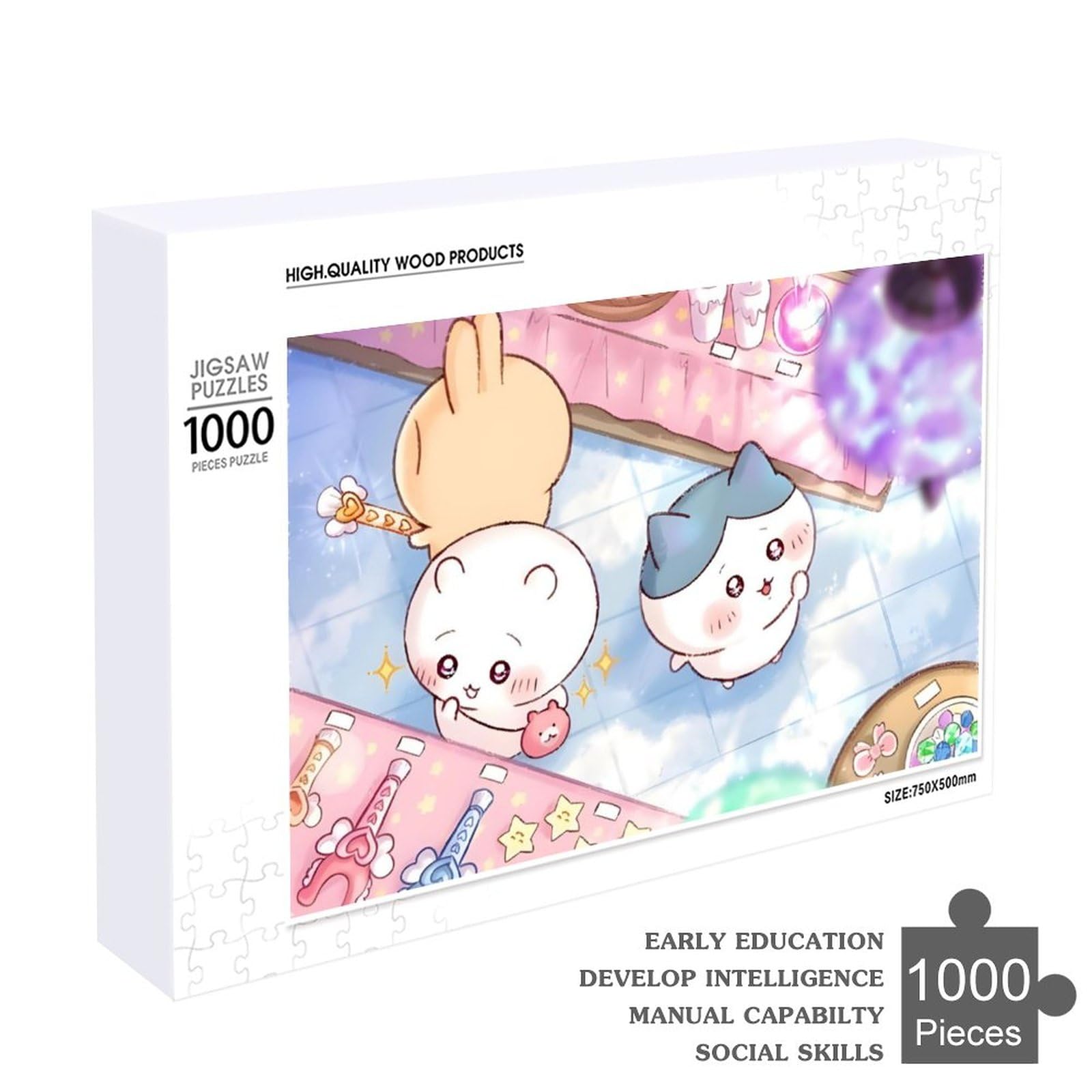 Amazon.co.jp: ちい-かわ 1000ピース ジグソーパズル パズル 木製