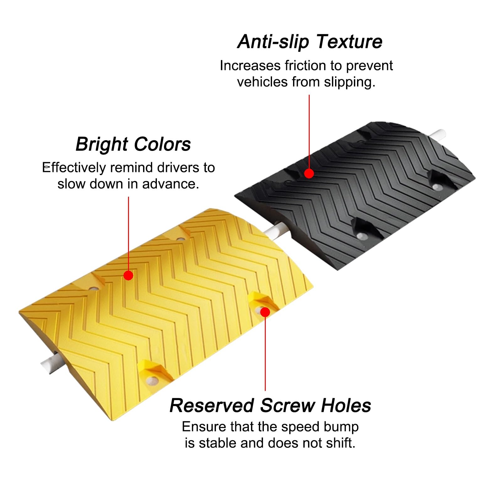 Protector Cable de 1 Canal, Badenes para Garaje de Acero Fundido Resistente, Resistente a 80 Toneladas de Carga, para Carreteras, Zonas Industriales y Zonas con Tráfico Intenso