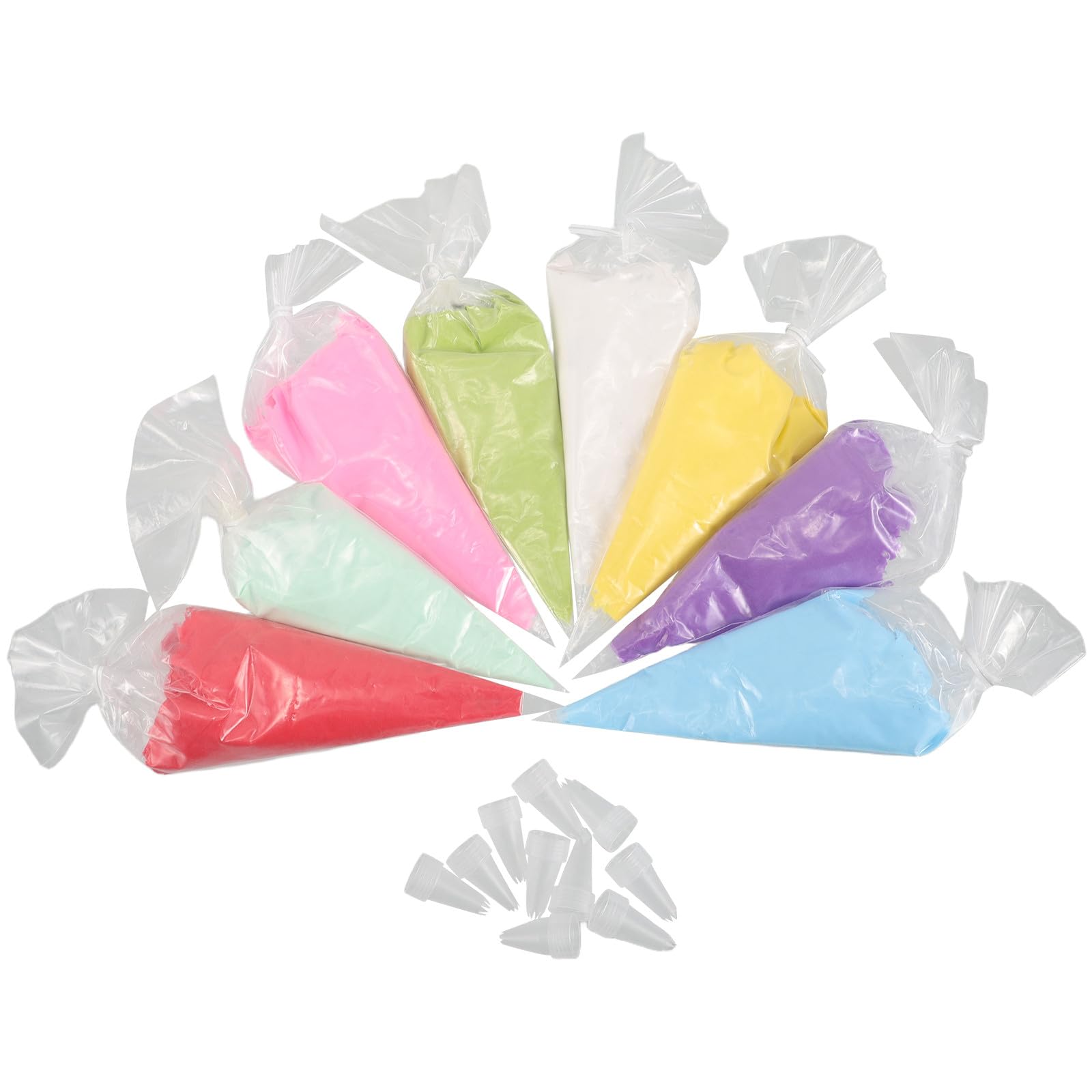 Kit Fai da Te Colla Panna Montata 100g 8 Pezzi per Custodia Telefono Decorativa DIY Argilla Finta Colorata per Accessori Artigianali e Decorazioni Creative