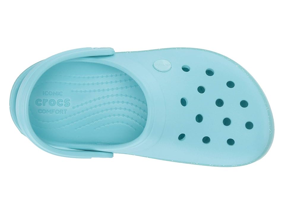

Crocs Kids Crocband Platform Clog GS (Little Kid/Big Kid) (Ice Blue/Ice Blue Sparkle) Girls Shoes