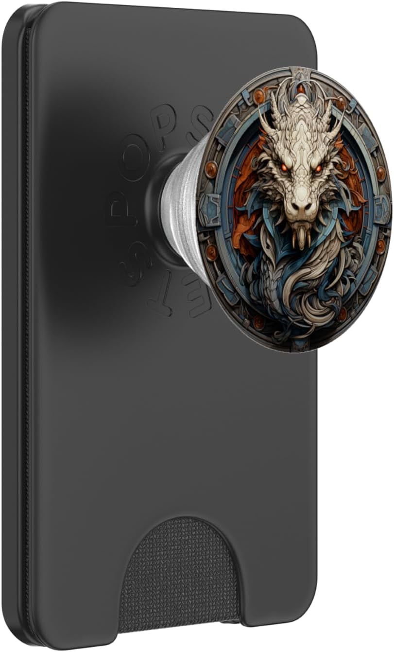 Celtic Dragon Phone Gripper for Back of Mobile Phone PopSockets PopWallet for MagSafe