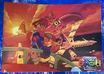 ロックマン20周年記念商品　ロックマン　ロックマンX A4クリアファイル ロックマン20周年記念商品 ロックマンゼロ ロックマンゼクス A4クリア