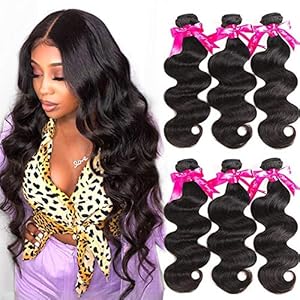 Beauty Princess Brazilian Hair Body Wave 3 Bundles 16 18 20inchs 10A Human Hair Weave Bundles Natural color