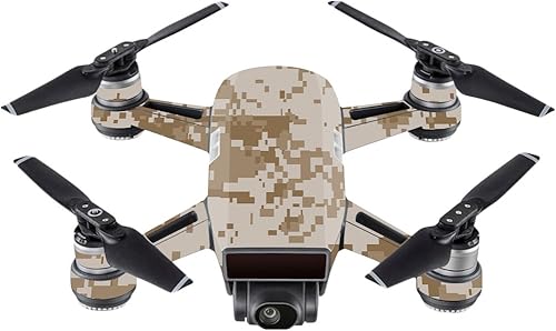 Miniatura 3 de MightySkins Skin compatible con DJI Spark Mini - Camuflaje verde  Funda protectora de vinilo duradera y única  Fácil de aplicar, quitar y cambiar de